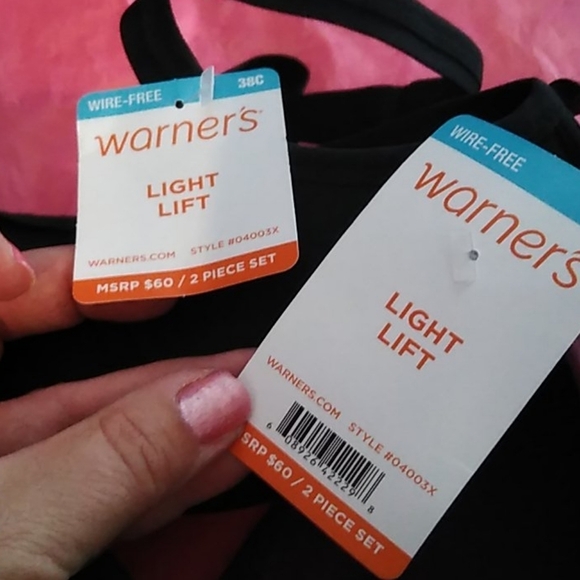 Warner's Elements of Bliss Light Lift Wire Free bras, Set 2, size 36B - Picture 4 of 8